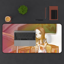 Load image into Gallery viewer, Karakai Jouzu No Takagi-san Mouse Pad (Desk Mat) With Laptop
