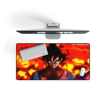 Load image into Gallery viewer, Black Goku Mouse Pad (Desk Mat) On Desk
