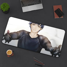 Load image into Gallery viewer, Yuri!!! On Ice Mouse Pad (Desk Mat) On Desk
