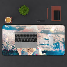 Load image into Gallery viewer, Anime Girl Mouse Pad (Desk Mat) With Laptop
