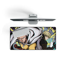 Load image into Gallery viewer, Anime One-Punch Man Mouse Pad (Desk Mat) On Desk
