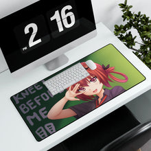 Load image into Gallery viewer, Anime Gabriel DropOut Mouse Pad (Desk Mat) With Laptop
