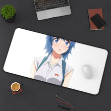 Load image into Gallery viewer, Gamers! Chiaki Hoshinomori Mouse Pad (Desk Mat) On Desk
