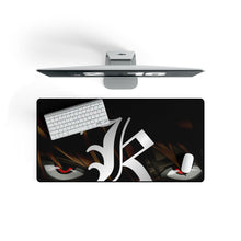 Load image into Gallery viewer, Death Note Light Yagami Mouse Pad (Desk Mat) On Desk
