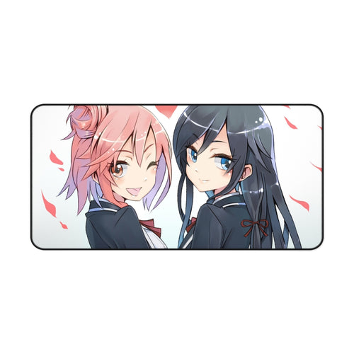 My Teen Romantic Comedy SNAFU Yukino Yukinoshita, Yui Yuigahama Mouse Pad (Desk Mat)
