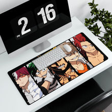 Load image into Gallery viewer, My Hero Academia Izuku Midoriya, Katsuki Bakugou, All Might Mouse Pad (Desk Mat) With Laptop
