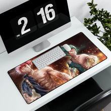 Load image into Gallery viewer, Izuku Midoriya / Shoto Todoroki Mouse Pad (Desk Mat) With Laptop
