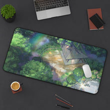 Load image into Gallery viewer, The Garden Of Words Mouse Pad (Desk Mat) On Desk

