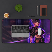 Load image into Gallery viewer, Black Clover Asta Mouse Pad (Desk Mat) With Laptop
