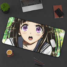 Load image into Gallery viewer, Hyouka Eru Chitanda Mouse Pad (Desk Mat) On Desk
