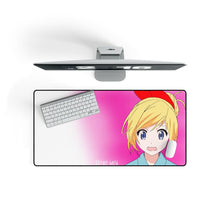 Load image into Gallery viewer, Nisekoi Chitoge Kirisaki Mouse Pad (Desk Mat) On Desk
