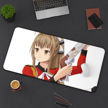 Load image into Gallery viewer, Amagi Brilliant Park Isuzu Sento Mouse Pad (Desk Mat) On Desk

