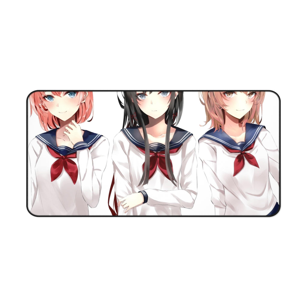 My Teen Romantic Comedy SNAFU Yukino Yukinoshita, Yui Yuigahama Mouse Pad (Desk Mat)
