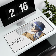 Load image into Gallery viewer, Bungou Stray Dogs Osamu Dazai Mouse Pad (Desk Mat) With Laptop
