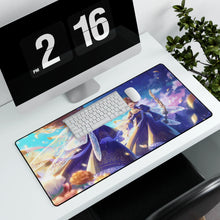 Load image into Gallery viewer, Anime Girl Mouse Pad (Desk Mat) With Laptop
