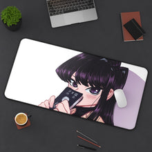 Load image into Gallery viewer, Komi Can&#39;t Communicate Komi Shouko Mouse Pad (Desk Mat) On Desk
