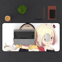 Load image into Gallery viewer, Lycoris Recoil Chisato Nishikigi, Kurumi Mouse Pad (Desk Mat) With Laptop
