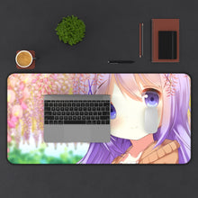 Load image into Gallery viewer, Is The Order A Rabbit? Mouse Pad (Desk Mat) With Laptop
