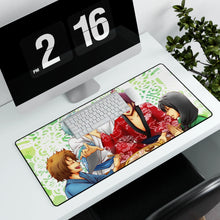 Load image into Gallery viewer, Anime Gintama Mouse Pad (Desk Mat) With Laptop
