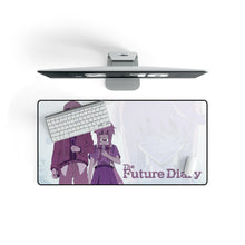 Load image into Gallery viewer, Mirai Nikki Yuno Gasai, Yukiteru Amano Mouse Pad (Desk Mat) On Desk
