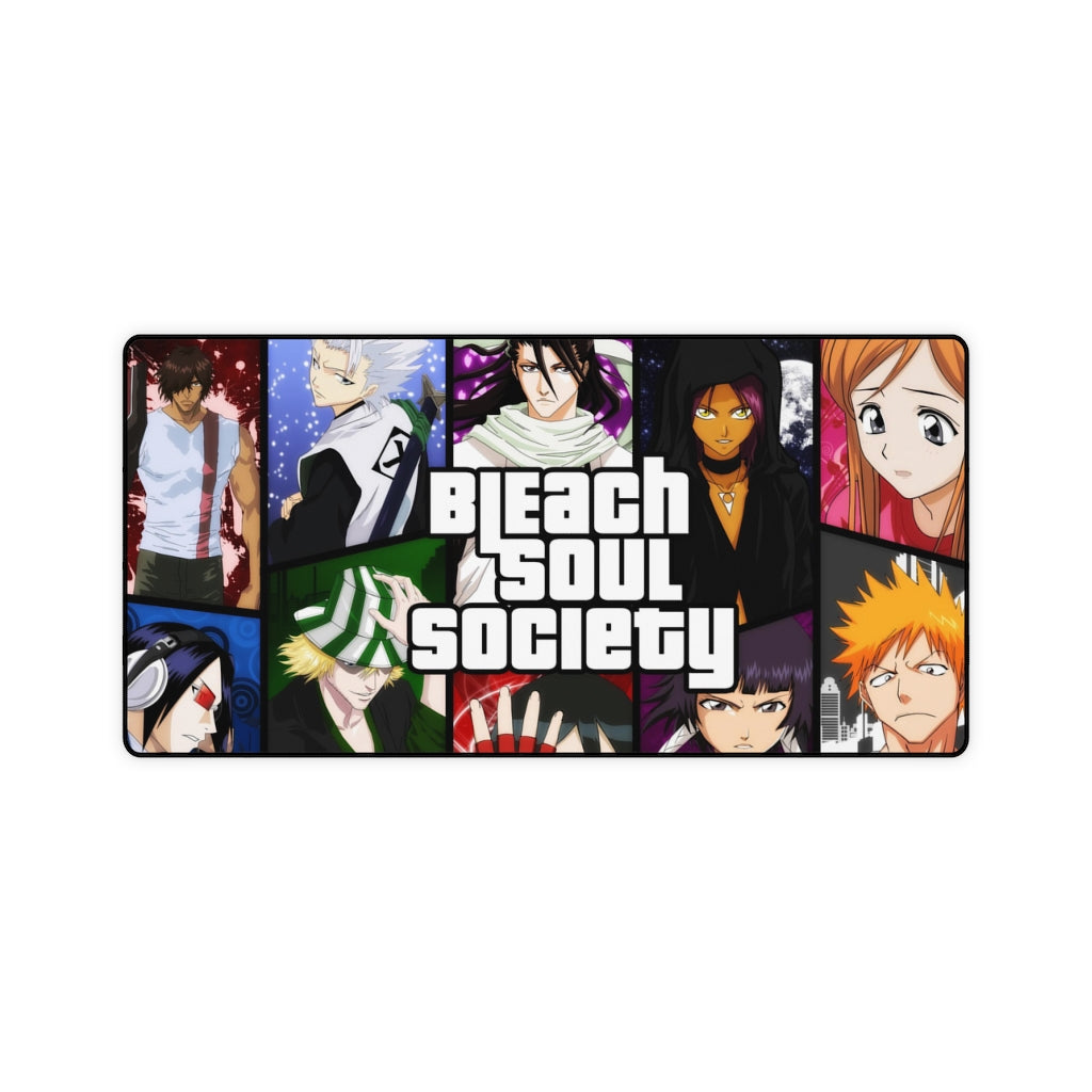 Bleach Ichigo Kurosaki, Rukia Kuchiki, Orihime Inoue, Yasutora Sado, Kisuke Urahara Mouse Pad (Desk Mat)