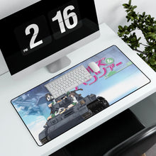 Load image into Gallery viewer, Girls und Panzer Mouse Pad (Desk Mat) With Laptop
