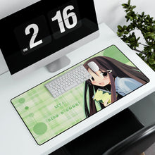 Load image into Gallery viewer, Hanbun no Tsuki ga Noboru Sora Mouse Pad (Desk Mat) With Laptop
