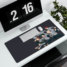 Load image into Gallery viewer, My Hero Academia Izuku Midoriya, Katsuki Bakugou, Tenya Iida, Tsuyu Asui Mouse Pad (Desk Mat) With Laptop
