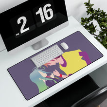 Load image into Gallery viewer, Sora and Shiro Mouse Pad (Desk Mat) With Laptop
