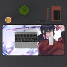 Load image into Gallery viewer, Giyuu Tomioka Mouse Pad (Desk Mat) With Laptop

