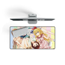 Load image into Gallery viewer, Nisekoi Chitoge Kirisaki, Kosaki Onodera, Seishirou Tsugumi, Marika Tachibana Mouse Pad (Desk Mat) On Desk
