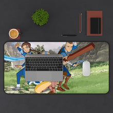 Load image into Gallery viewer, Anime Avatar: The Last Airbender Mouse Pad (Desk Mat) With Laptop
