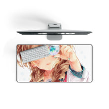 Load image into Gallery viewer, Anime Girl Mouse Pad (Desk Mat) On Desk
