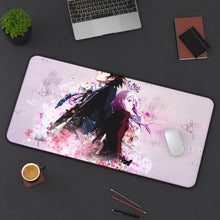 Load image into Gallery viewer, Guilty Crown Inori Yuzuriha Mouse Pad (Desk Mat) On Desk
