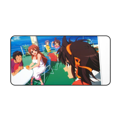 The Melancholy Of Haruhi Suzumiya Mouse Pad (Desk Mat)