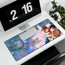 Load image into Gallery viewer, Hori-san To Miyamura-kun Mouse Pad (Desk Mat) With Laptop
