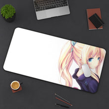 Load image into Gallery viewer, Boku Wa Tomodachi Ga Sukunai Mouse Pad (Desk Mat) On Desk
