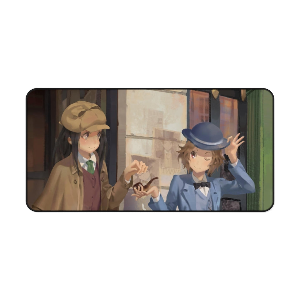 Hyouka Eru Chitanda, Mayaka Ibara Mouse Pad (Desk Mat)