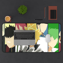 Load image into Gallery viewer, Vongola Primo famiglia Minimalist Mouse Pad (Desk Mat) With Laptop
