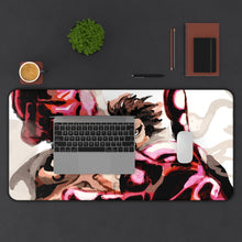 Load image into Gallery viewer, One Piece Monkey D. Luffy Mouse Pad (Desk Mat) With Laptop
