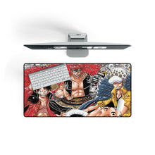 Load image into Gallery viewer, One Piece Monkey D. Luffy Mouse Pad (Desk Mat) On Desk
