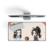 Load image into Gallery viewer, Mo Dao Zu Shi Mouse Pad (Desk Mat) On Desk
