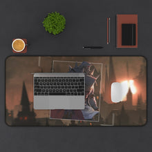Load image into Gallery viewer, Anime FullMetal Alchemist Mouse Pad (Desk Mat) With Laptop
