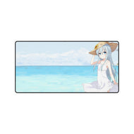 Hibiki Kancolle at Sea With White Dress Mouse Pad (Desk Mat)