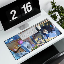 Load image into Gallery viewer, Anime Girl Mouse Pad (Desk Mat) With Laptop
