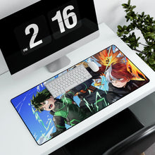 Load image into Gallery viewer, My Hero Academia Izuku Midoriya, Katsuki Bakugou Mouse Pad (Desk Mat) With Laptop
