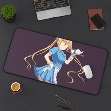Load image into Gallery viewer, Blend S Kaho Hinata Mouse Pad (Desk Mat) On Desk
