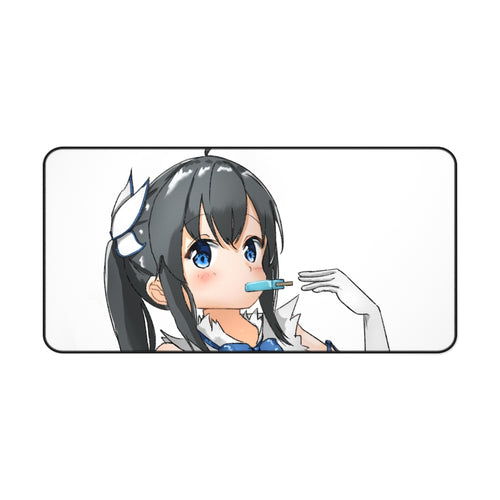 Is It Wrong To Try To Pick Up Girls In A Dungeon? Mouse Pad (Desk Mat)