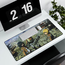 Load image into Gallery viewer, Anime Attack On Titan Mouse Pad (Desk Mat)
