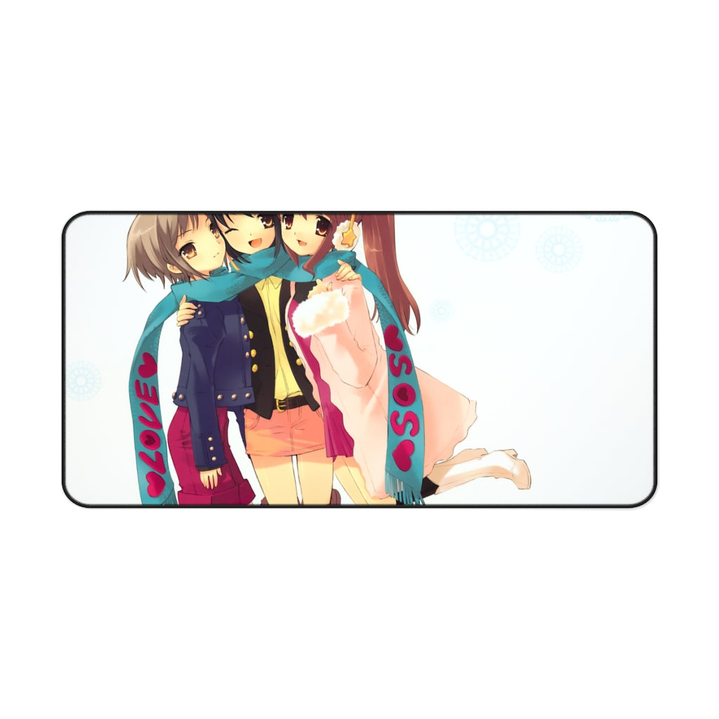 The Melancholy Of Haruhi Suzumiya Mouse Pad (Desk Mat)